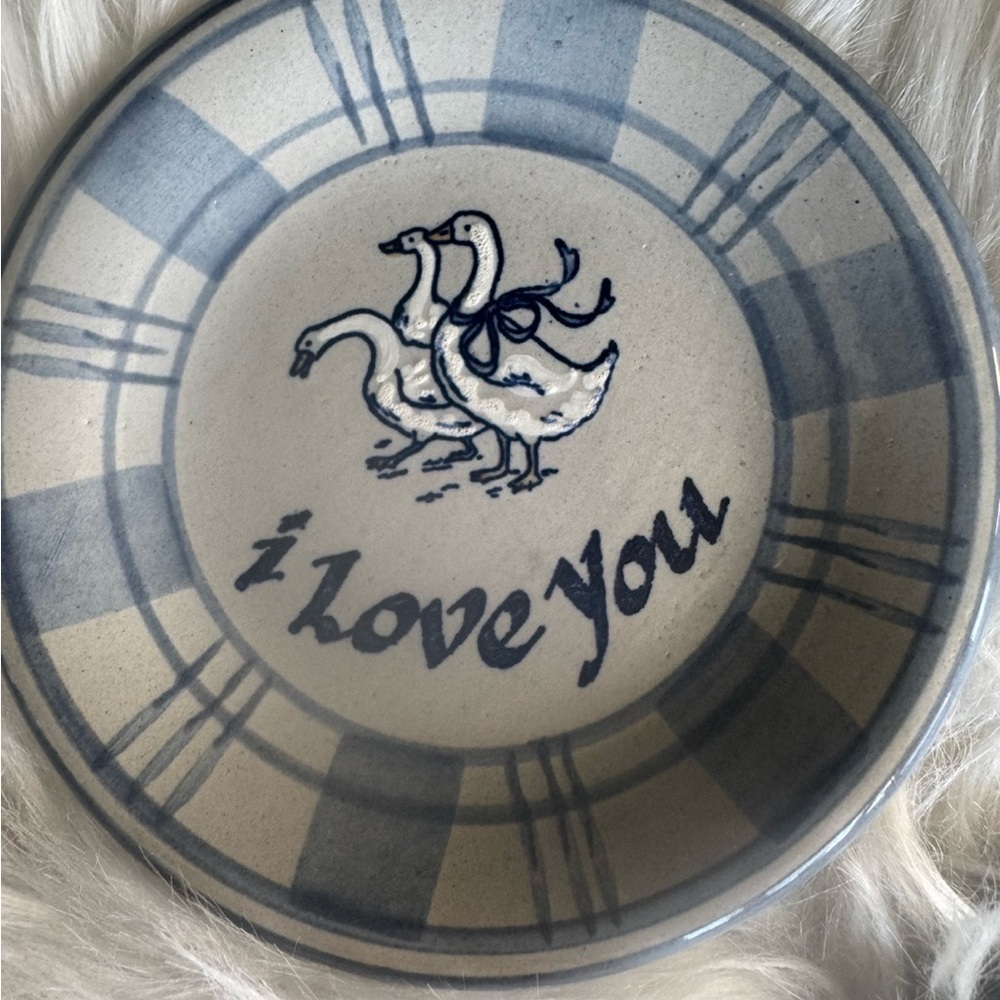 2 Louisville Stoneware mini plate #66 - Picture 5 of 8